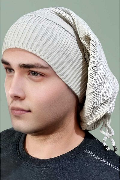 Uniquetrenders Ανδρικά χειμωνιάτικα πλεκτά πλεκτά Beanie και γιακάς λαιμού