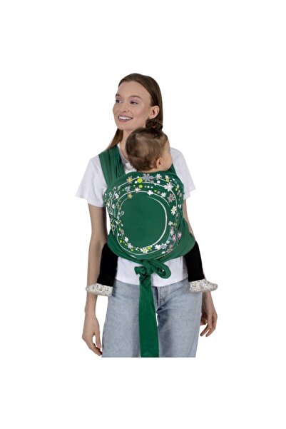 Sevi Bebe Bebek Taşıma Şalı Sling Art-562 Turkuaz