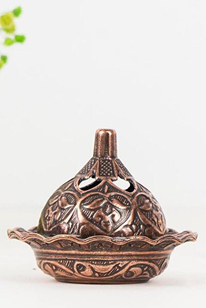 Gülhanya Aromaterapi Bakır Konik Tütsülük