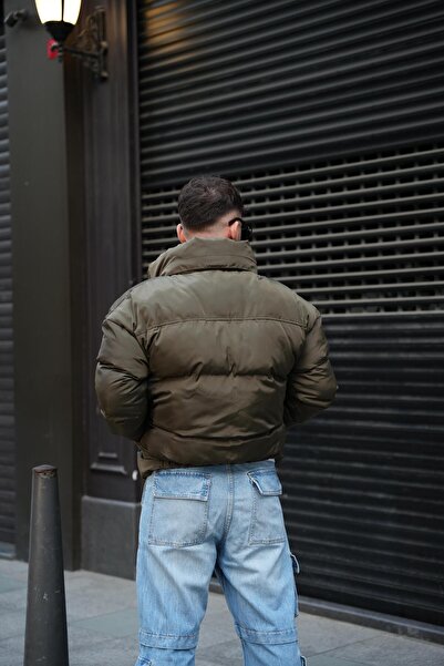 MODAEMAS ERKEK GİZLİ KAPÜŞONLU ŞİŞME MONT