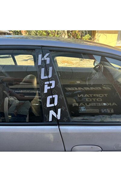 Genel Markalar Araç Kapı Direk Kaplama Kupon LV 2'li UV 54x21cm