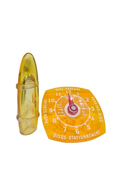 otopaspascım Etiketçilere Özel Vazo / Park Saati Seti Sarı Renk - Cam Vazo Ve...