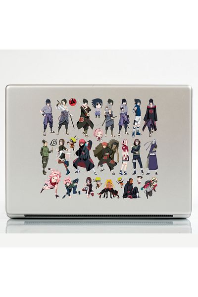 Ororabutik Σετ αυτοκόλλητων Anime Naruto 46 τμχ - Σετ αυτοκόλλητων Scrapbook Bullet Journal