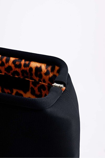 HEYBE'S Heybes Kadın Siyah Clutch Portföy El Çantası