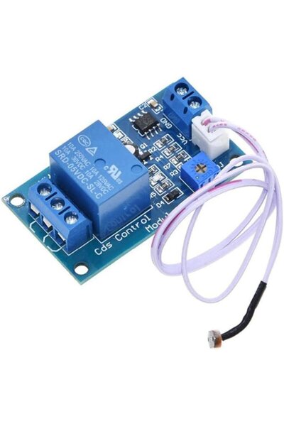 Genel Markalar XH-M131 LDR Işık Kontrollü Röle Modülü - Gece-Gündüz Algılayıc...