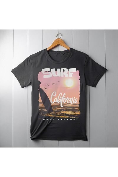 Ozzy Ψηφιακό μπλουζάκι με μοτίβο Unisex Surf