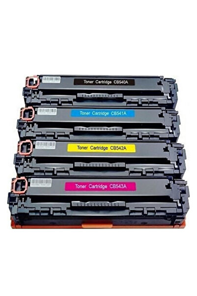 HP renk Hp 125a-cb540a-cb541a-cb542a- Cb543a HP Color LaserJet CM1312 4 renk ...