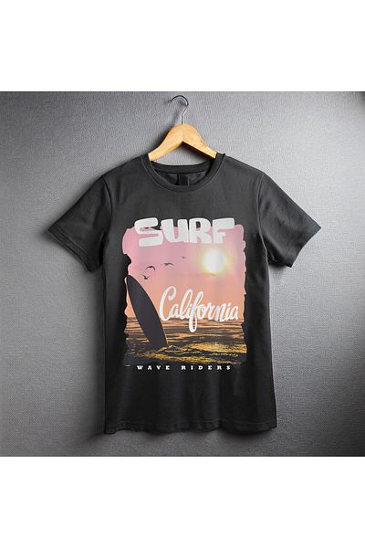 Ozzy Ψηφιακό μπλουζάκι με μοτίβο Unisex Surf
