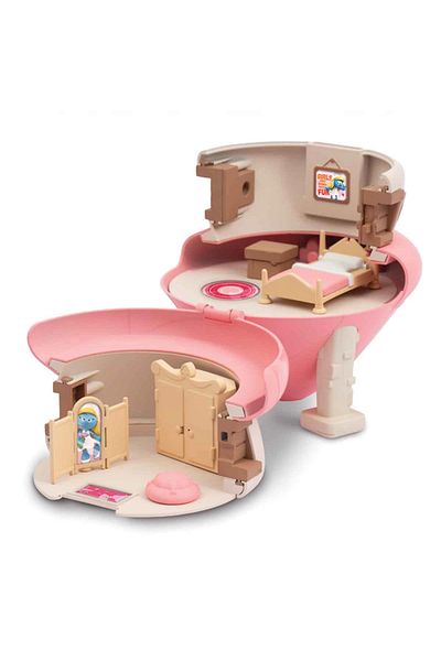TOYFEST مجموعة لعب منزل السنافر - قطعة واحدة