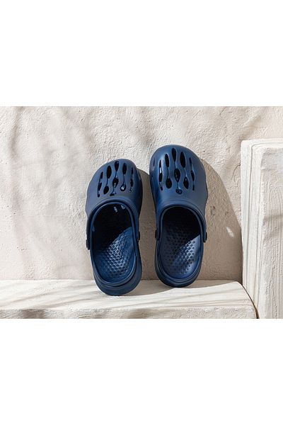 English Home Ανδρικές παντόφλες δρόμου Artur - 43 Navy Blue
