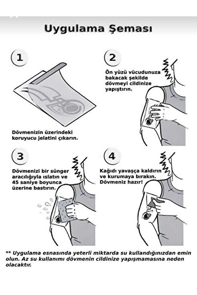 Eva Rose Çicek Model Göğüs Altı Tribal Kol Bacak Göbek Bel Bölgesi Sırt Vücut Geçici Dövme Tattoo