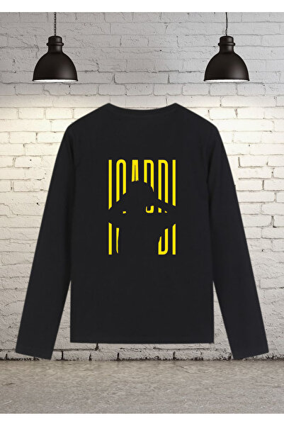 RYO FASHİON M.İCARDİ 9 Çocuk Tişört Siyah Uzun Kollu