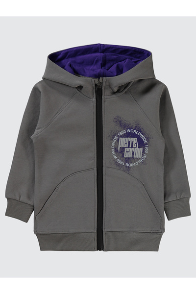 Pierre Cardin Erkek Çocuk Sweatshirt 2-5 Yaş Antrasit