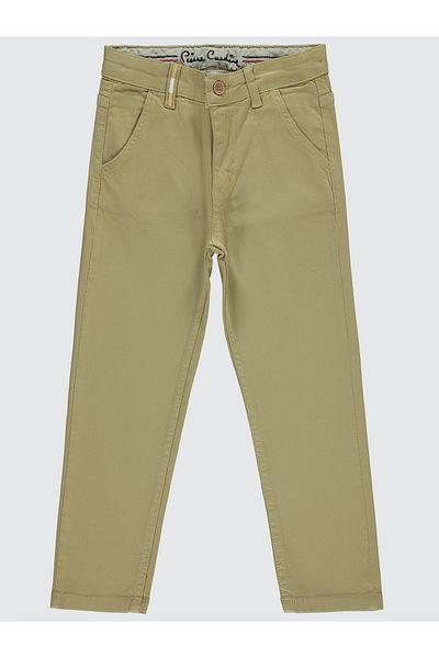 Pierre Cardin Beige Trousers for Boys 10-12 Years