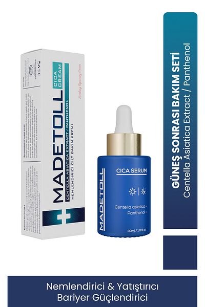 Madetoll Moisturizing and Soothing Barrier Strengthening Care Set for After Sun