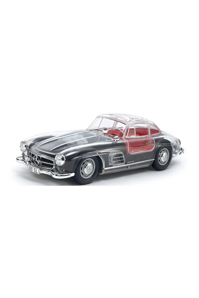 TAMIYA 1/24 Mercedes-Benz 300SL Full-View Version ( Şeffaf ) Plastik Araba Maket Kiti, Demonte Hobi Seti