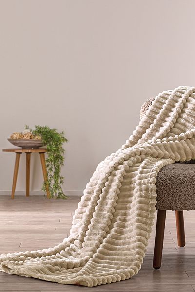 Puffy Wellsoft Sova Tv Blanket - Sand Beige