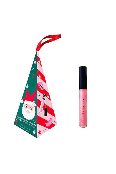 Inuwet Gift Box with Santa Claus Figure-Lip Gloss