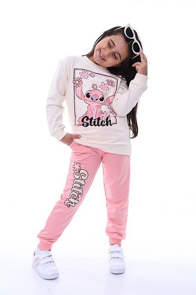 RAPAPA Girl's 2 Yarn Bottom Top Suit Tracksuit 1712so