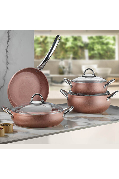 Kütahya 7 Piece Venetian Pot Set