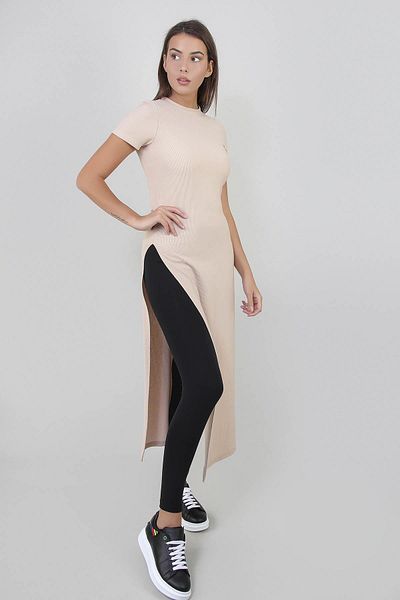 ALEXANDERGARDI Deep Slit Tunic (B21- 701600 )