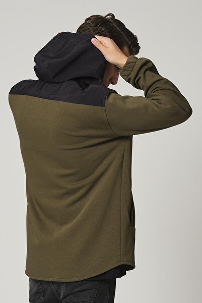 ALEXANDERGARDI Parachute Fabric Detailed Oversize Cardigan (E22-61000)