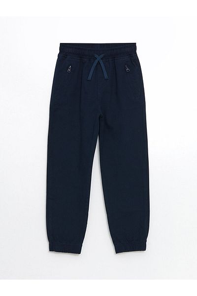 LC Waikiki Lcw Kids Navy Blue Boys' Jogger Pants with Elastic Waist