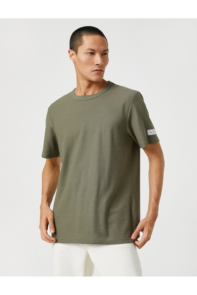 Koton Κοντό μανίκι Basic T-Shirt με λαιμόκοψη