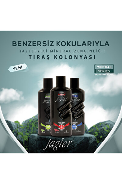 Jagler 4x Mineral Serisi Sport Tıraş Kolonyası 200 ml