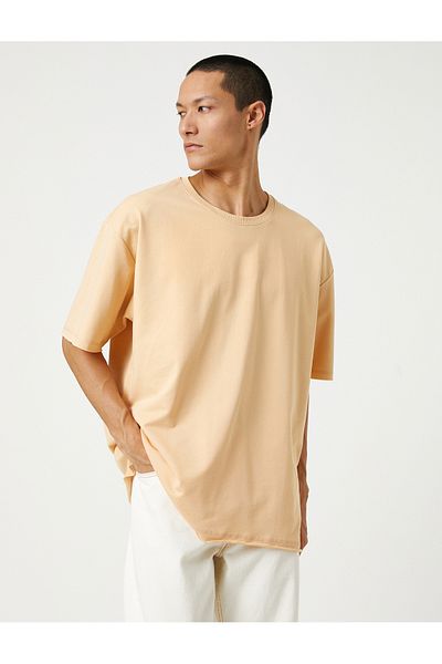 Koton Basic Oversize T-Shirt Crew Neck Short Sleeve