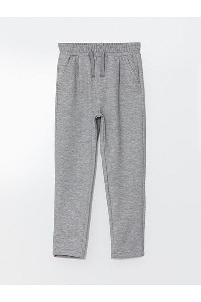 LC Waikiki Lcw Kids Gray Boy's Trousers with Elastic Waist