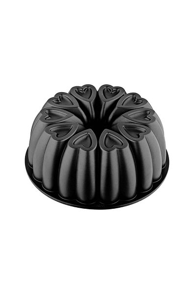 Amboss Amethyst 2-Piece Cast, Fireproof Non-Stick Cast Cake Mold