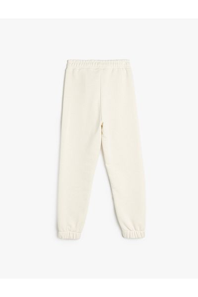 Koton Φούτερ Jogger Basic με ραβδώσεις με ελαστική μέση