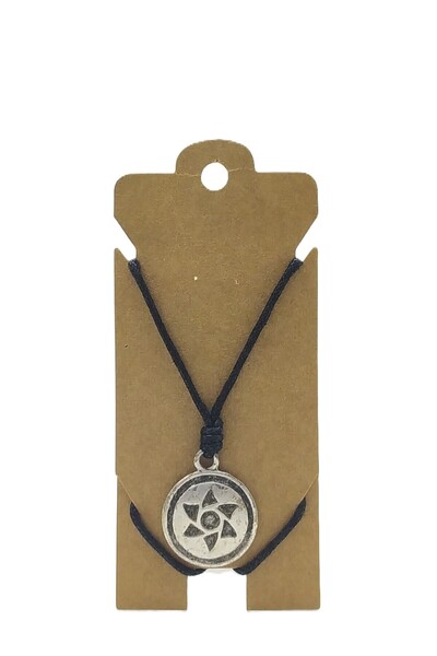 BONCADAS Etnik Naruto Gümüş Antik Kaplamalı Tribal Kolye