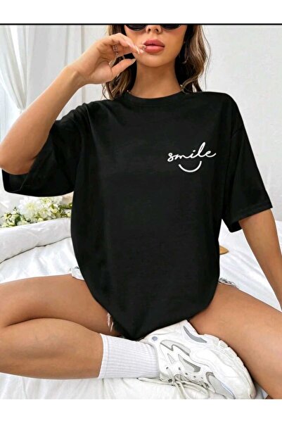 BW Bravely Wear Βαμβακερό γυναικείο μπλουζάκι με λαιμόκοψη ποδηλάτου - Με στά...