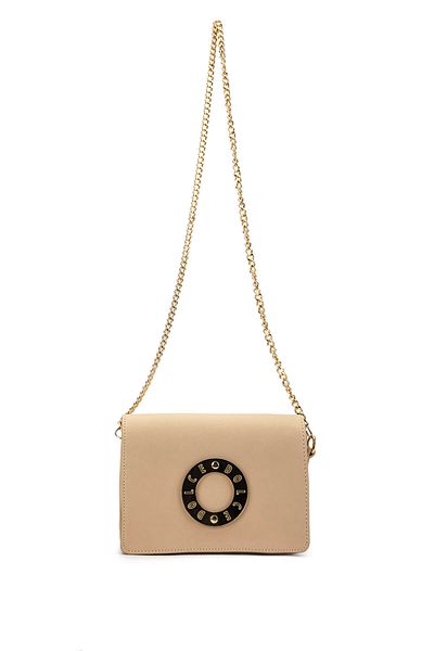 Dolce Women's Vegan Beige Messenger Bag