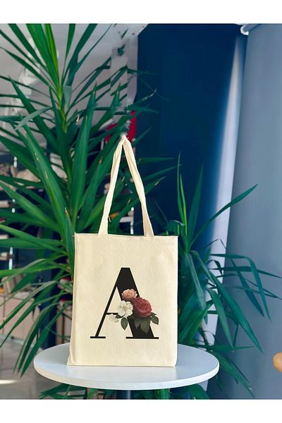 bezçantadünyası Raw Cloth and Shoulder Bag - Letter a