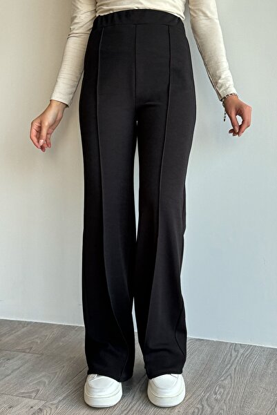 InStyle Španielske nohavice Palazzo s vysokým pásom