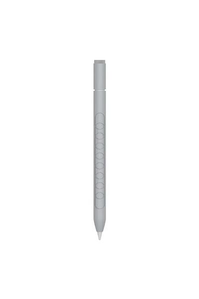 Microsonic Apple Pencil Pro Kılıf Mat Silikon Gri