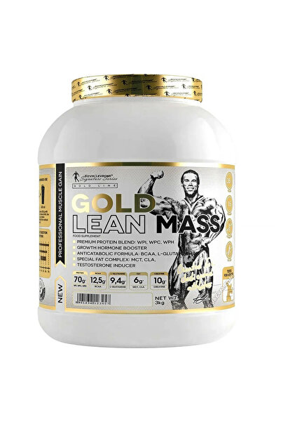 kevin levrone جولد لين ماس، فراولة وموز، 3 كجم، 70 جرامًا من البروتين لكل وجبة