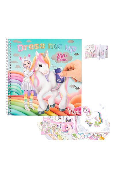 Top Model Βιβλίο με αυτοκόλλητα Topmodel Ylvi Unicorn
