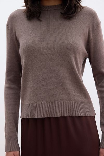 Manuka Pulover din tricotaje din nurcă - textura moale