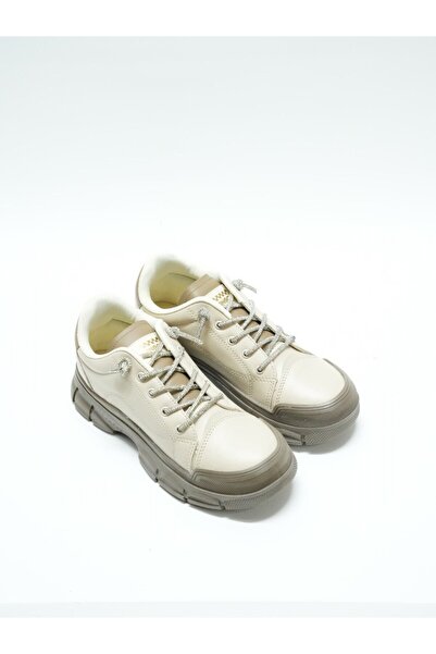 EYMEN SHOES TWİNGO GÜNLÜK UNİSEX KISA SPOR BOT, BEJ (LADİK)