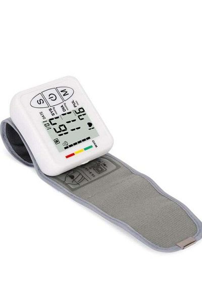 Arabest Digital LCD Automatic Wrist Watch Blood Pressure Monitor Heart Beat Rate Pulse Meter