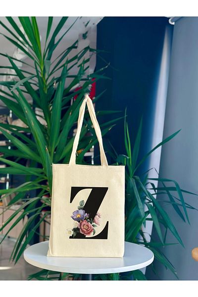 bezçantadünyası Raw Cloth Shoulder Bag - Z Letter