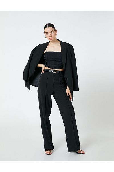 Koton Riemchen-Bustier mit drapiertem Detail