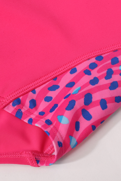 Slazenger Spl Racerblk Jn43 Girl's Swimsuit Purple