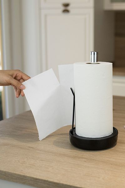 Prima Nova Black Paper Towel Holder - Primanova