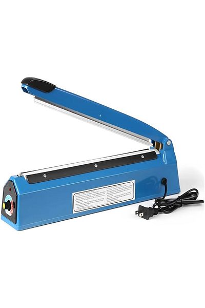 Taimi Impulse Heat Sealer, Manual Plastic Bag Sealing Machine, 40cm, for Tabletop Use (F400)