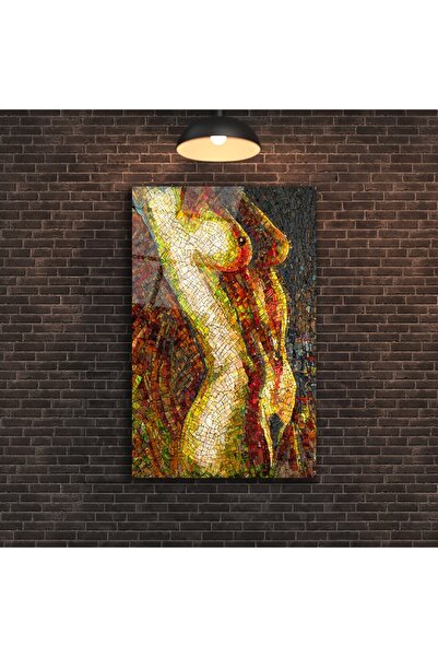 Alicedekorasyon Vitray Nü Sanatı Cam Tablo